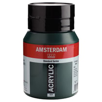 Peinture Acrylique - Vert de vessie - 623 - Amsterdam - Pot de 500ml