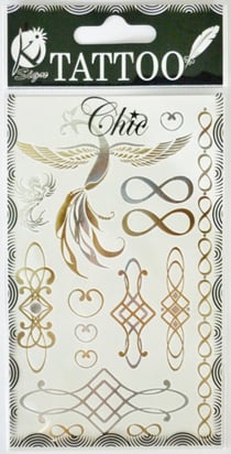 Tatouage éphémère Tatoo chic Infini