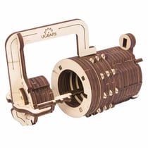 Puzzle 3D 34 pièces - Serrure Cryptex - Ugears