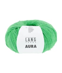 Pelote de Coton AURA - Lang Yarns 0016 Vert