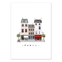 Affiche 30x40 cm - Paris - Maja Tomljanic