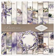 10 papiers assorties scrapbooking 30.5 x 30.5 cm Itd Collection PROVENCE