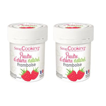 Arôme alimentaire naturel en poudre 30 g - framboise