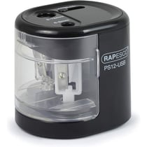 Rapesco 1449 PS12-USB Taille-crayons Éle