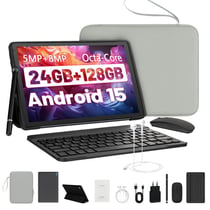 Tablette tactile KOTSREN Android 15 WiFi 6 Noir 10,1 pouces