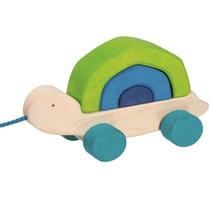 Tortuga tortue en bois à tirer - Goki