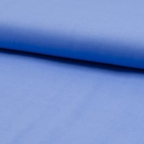 Tissu Voile de coton uni Bleu - Au mètre