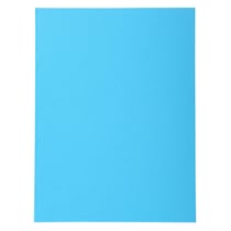 Paquet de 100 chemises Forever® 220 100% recyclé - 24x32cm - Bleu vif - x 5 - Exacompta