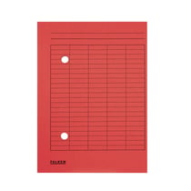 Dossier circulation carte recyclée A4 - Rouge - x 100 - Falken