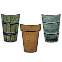 Gabarit de découpe pour machine - Sizzix Tim Holtz Bigz Die Potted #2 - Métal