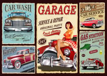 Puzzle 500 pièces - Retro Car Service - Grafika