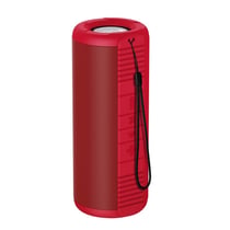 Enceinte Bluetooth Portable Stéréo Haute Qualité Sonore Autonomie Longue Durée FM TF Rouge YONIS