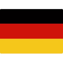 Tapis de souris drapeau Allemand 27 x 19 cm