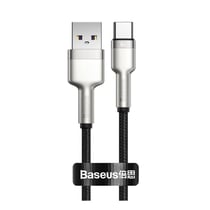 Baseus Câble de Charge et Transfert USB-USB-C 66W Cafule 25cm Noir