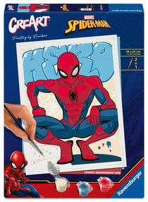 CreArt 18x24cm - Retro Spiderman - Ravensburger