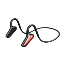 Ecouteurs Bluetooth Sans Fil Étanches IPX5 Son Stéréo Longue Autonomie Rouge YONIS