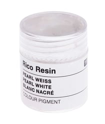 Pigments de couleur Noctilucent pour Résine - Pot de 3gr - Rico Design Blanc nacré
