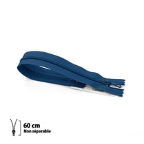 Fermeture éclair 60 cm Nylon 4mm