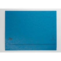 Chemises poche en carte lustrée 225g/m2- A3 - Bleu - x 25 - Exacompta