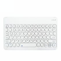 Clavier Pour Tablette Bluetooth Sans Fil 10 Pouces Vert Longue Autonomie Blanc YONIS