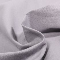 Tissu Toile de coton uni Grande largeur Gris souris