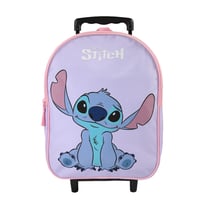 Sac à dos à roulettes Stitch maternelle violet 32 cm – bagtrotter
