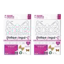 Kit 4 feuilles de plastique fou - bijoux