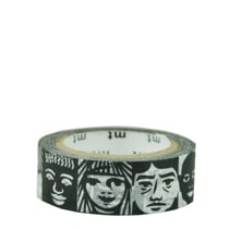 Masking Tape - Motif visages - ERIK - 7 m x 15mm