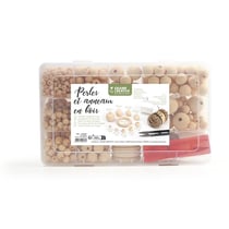BOITE PERLE BOIS 747 PCS
