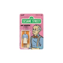 1, Rue Sésame - Figurine ReAction Mr. Hooper 10 cm