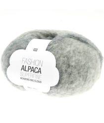 Fil de laine à tricoter Fashion Alpaca Superfine Heavens Big Cloud - 100GR - Rico Design 02 Blue-Aqua
