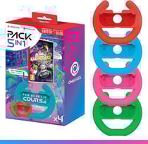 Jeu Nickelodeon Kart Racers 2 + 4 volants Joy-Con - Oniverse - Code Switch/Switch OLED