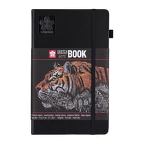 Carnet - Croquis - Dessin - Notes - 13x21cm - Noir - 80 pages - Sakura