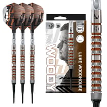 Fléchettes Luke Woodhouse series 4 90% pointe plastique 18g - Harrows