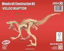 Maquette en bois Petit vélociraptor
