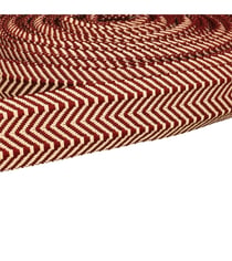 Bobine 15m sangle double chevrons 38mm rouge