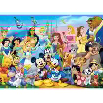 Puzzle en bois merveilleux monde de disney 100 pieces - educa - 12002