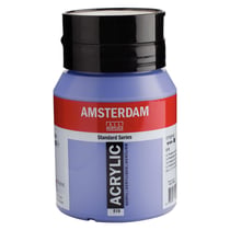 Peinture Acrylique - Outremer violet clair - 519 - Amsterdam - Pot de 500ml