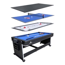 Table multi-jeux 4-en-1 noire - Cougar