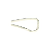 Bobine 25m tubulaire satin 5 mm Ecru