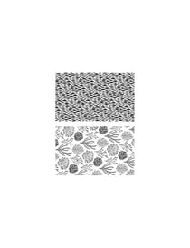 Tampons transparents de fond texture coraux ARTEMIO