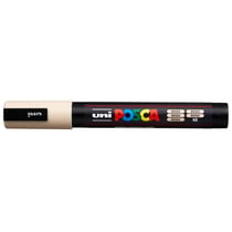 Lot de 12 marqueurs peinture pointe conique moyenne 1,8 - 2,5mm - POSCA - Beige
