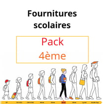 Kit de fournitures scolaires pour collégien·ne de 4ème