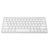 Clavier Bluetooth AZERTY et QWERTY Mécanisme à ciseaux Temps réponse 0.2s Blanc