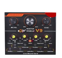 Carte Son Microphone Pour Diffusion En Direct Avec Effets Et Longue Autonomie YONIS