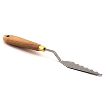 Couteau À Peindre Avec Manches En Bois Gravés - 7014 - Amt