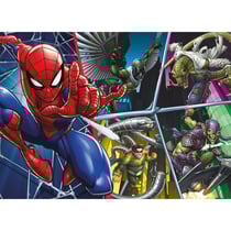 Puzzle spider-man contre vautour lezard et docteur octopus 45 pieces - spiderman - nathan - 86185