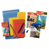 Pack fournitures scolaires - Apprentissage facilité - DYS - Dyslexie - Dyspraxie