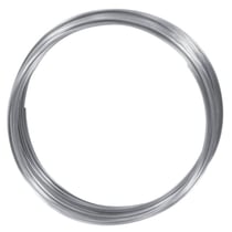 Fil mémoire de forme pour bracelet Argenté 30 tours 6 cm