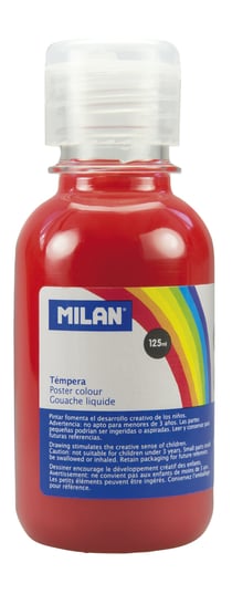 Bouteille gouache 125 ml vermillon